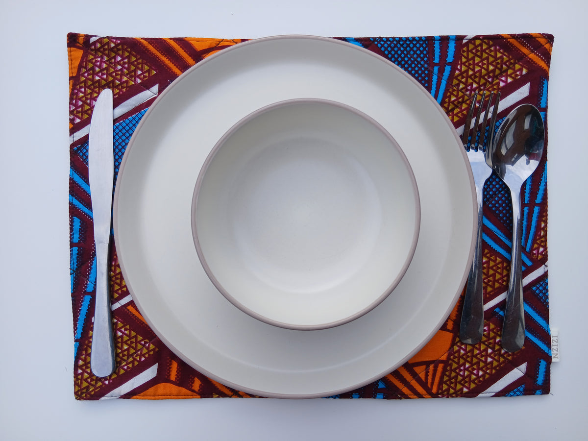 Amatshe Double-sided Placemats Pack of 4
